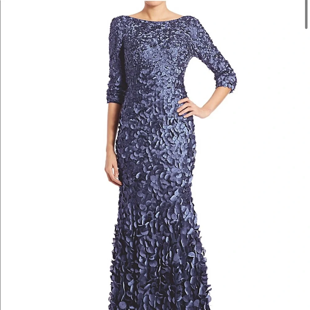 THEIA Petal dress - Picture 8 of 8